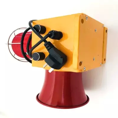 旋轉(zhuǎn)式警示燈LTE-1101J/220V報(bào)警器、一體化聲光信源指示器XDT-M-135FTY皮帶警鈴廠家